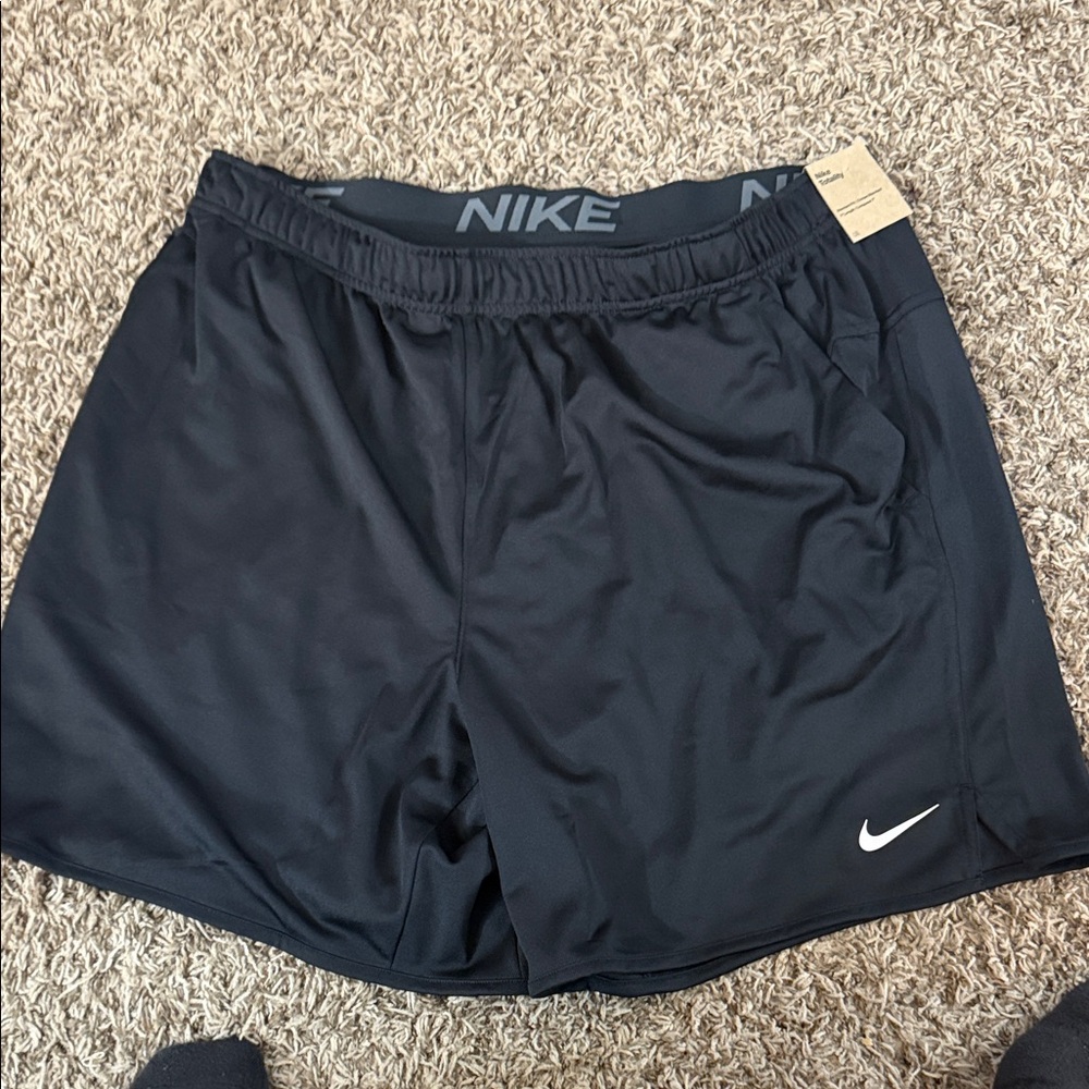 Nike Black Dri-FIT Shorts Mens XXL nwt